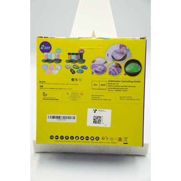 2 in 1 Rock Painting Art Kit - Glow in The Dark Rock Pouring Art Kit Ages 6+ - Picture 2 of 2